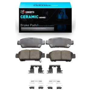 Toyota Sienna Brake Pads - Rear - R1 Concepts - Ceramic - `04-`10